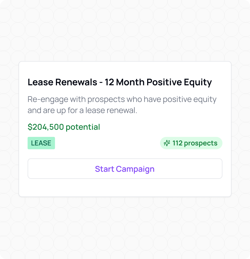 AVA® SMS Hub for instant lead engagement