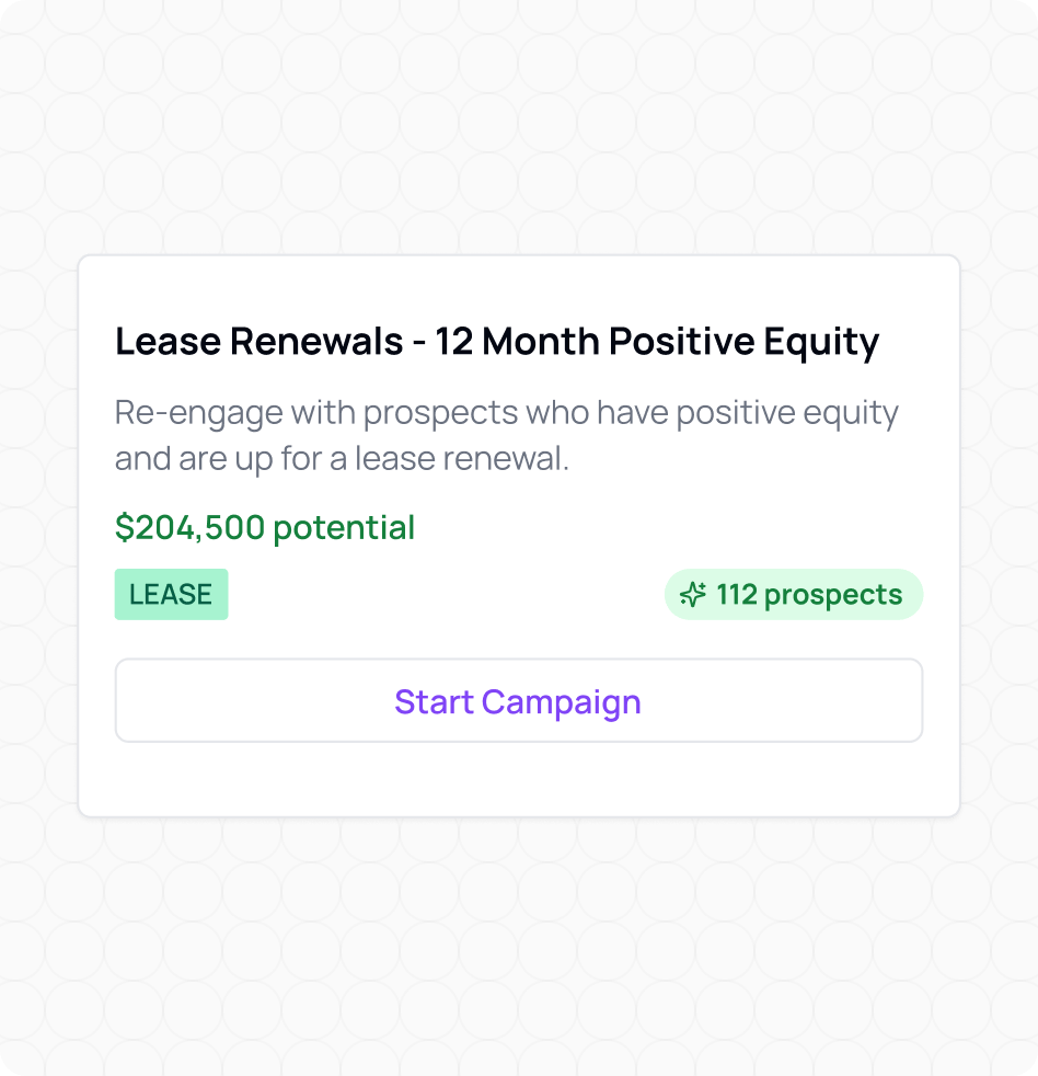 Smart campaign templates