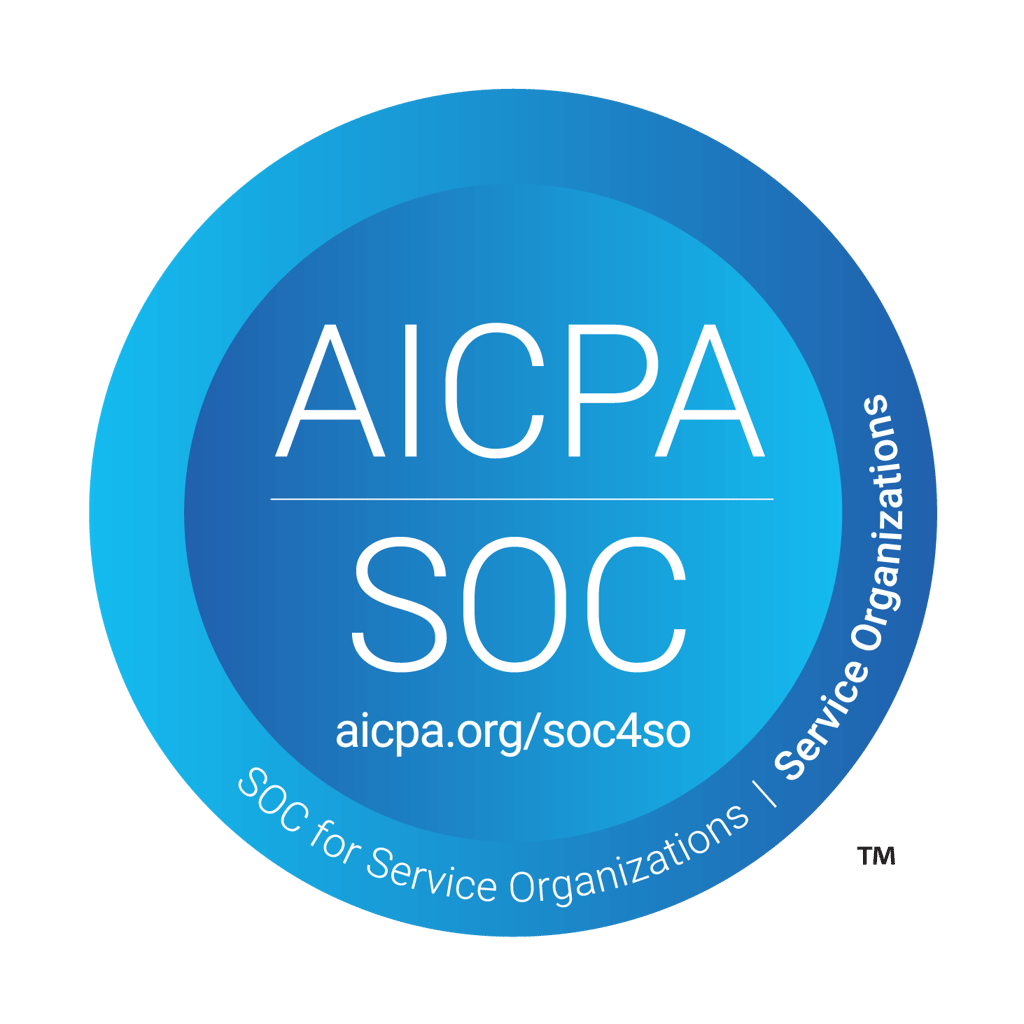 AICPA SOC for Service Organizations badge